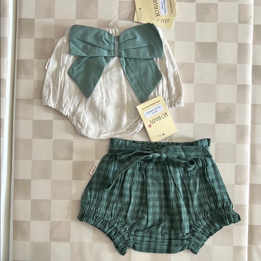 NWT Yo Baby Baby Bloomers 6-9 Month